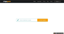 Desktop Screenshot of logogenie.net